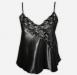 Black Lace Trimmed Camisole - Sizes 18 - 24